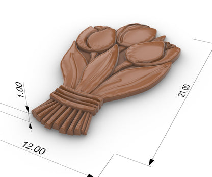 Molde para "Tulipanes" de 130g